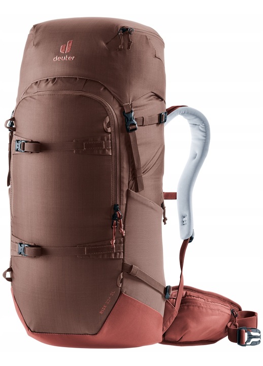 Deuter Rise 32+ SL túrahátizsák, multifunkcionális, rasin/caspia, 70x26x22cm