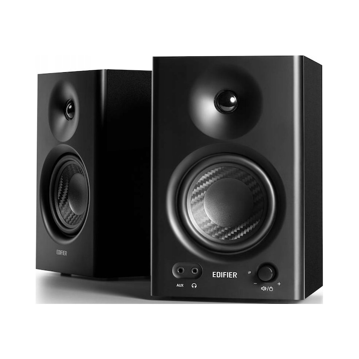 Колонки Edifier MR4 комплект 2.0, 42W, черни, 140x228x198mm