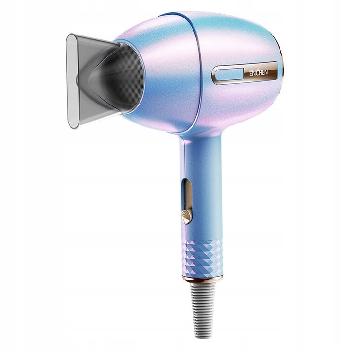 Сешоар Enchen AIR 1200W йонизация бял 3 степени на настройка 1.8м кабел