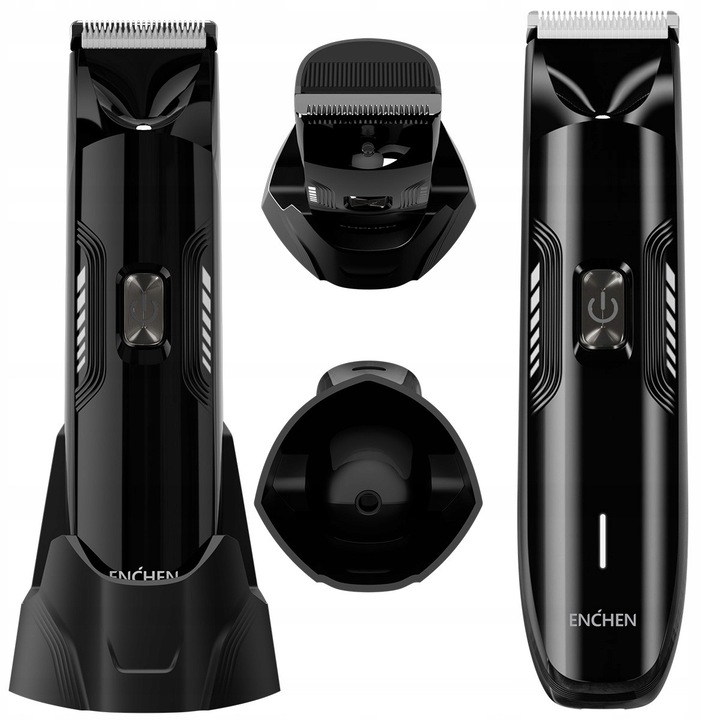 Trimmer Enchen Spark 3 rezistent la apa USB pentru barba axila picioare