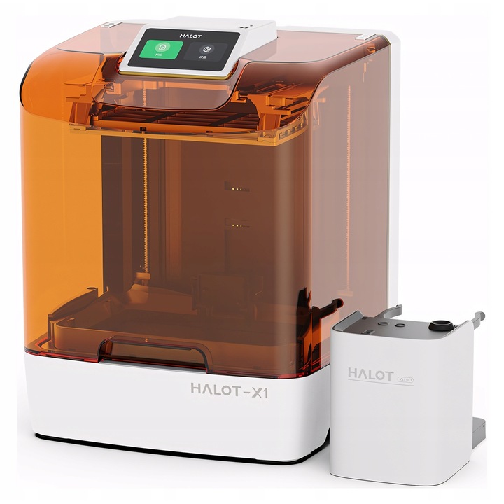Imprimanta 3D Creality Halot X1 Combo, LCD 16K, WiFi, 211x118x200mm, alb