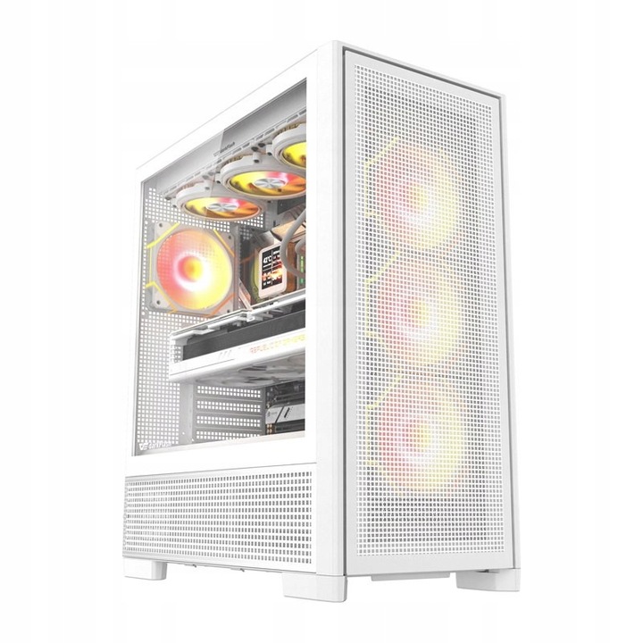 Кутия за компютър DarkFlash AIRNOVA Big Tower E-ATX бяла 3 вентилатора