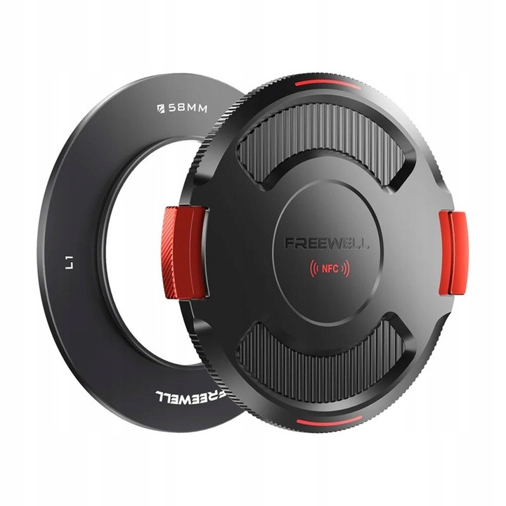 Базов пръстен Freewell 58mm за Real Locking VND, защитна капачка