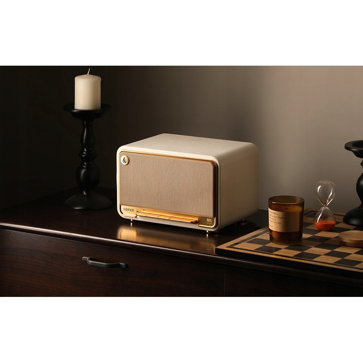 Bluetooth колонка Edifier D32, 60W, кафява, 25x16x18см