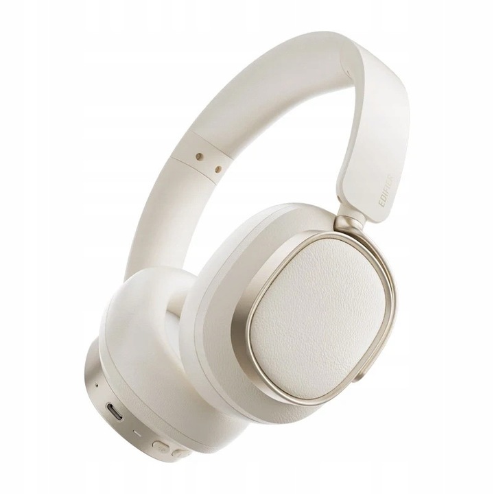Edifier ES850NB vezeték nélküli fejhallgató, ANC, bézs, 40mm, 92h, USB-C