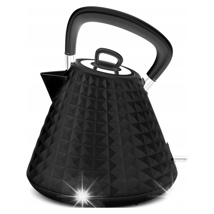 Eldom C275 Diamond Collection elektromos vízforraló, fekete, 1.5l, 29x22.5x24.5cm