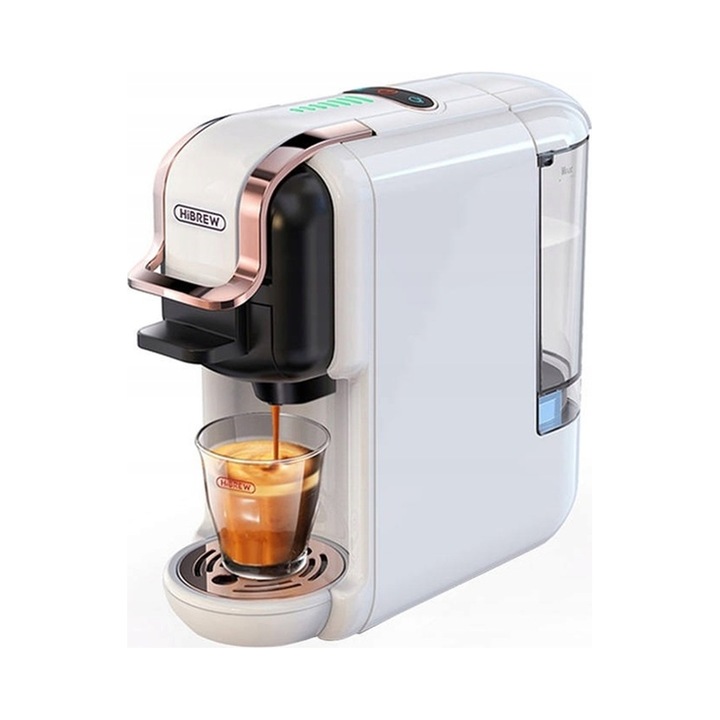 Кафемашина HiBREW H2B 5в1 бяла 245x110x245mm 19bar 600ml