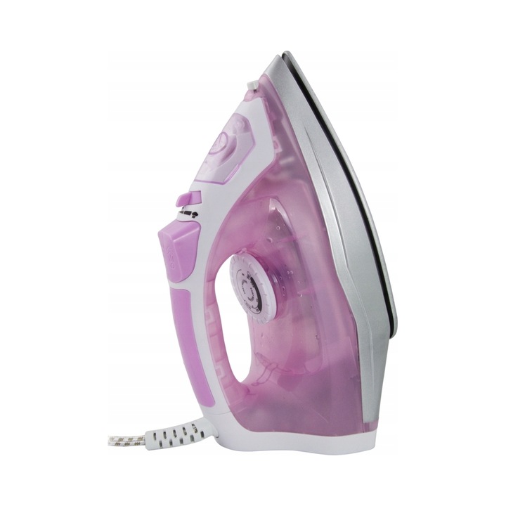Fier de calcat cu aburi Esperanza Tulle ceramic 2400W alb