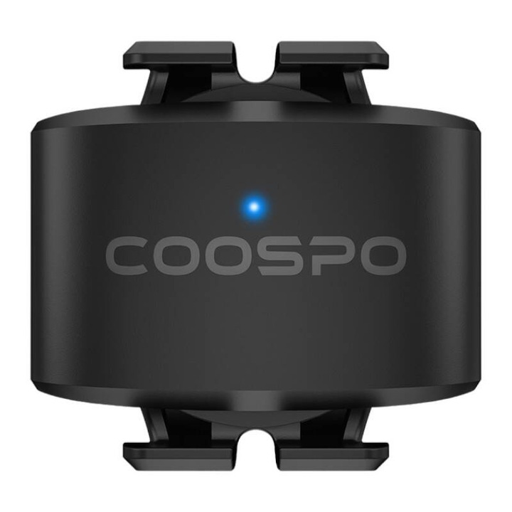 Сензор за каданс за велосипед Coospo BK9C безжичен Bluetooth ANT+ черен 3x3x0.8см