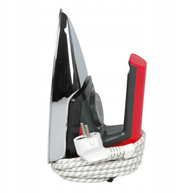 Fier de calcat ETA Sucha, uscat, inox, negru-rosu, 1000W, cablu 3m