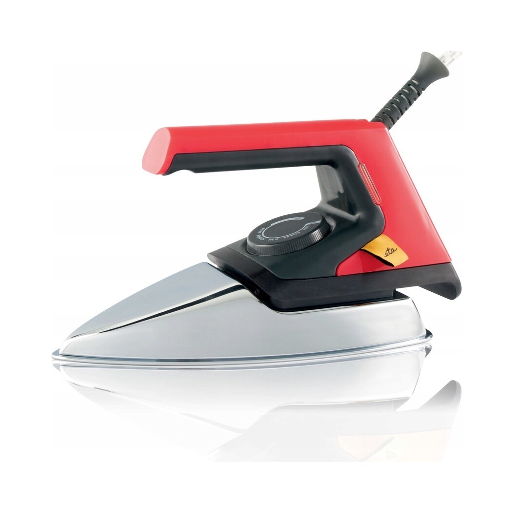 Fier de calcat ETA Sucha, uscat, inox, negru-rosu, 1000W, cablu 3m