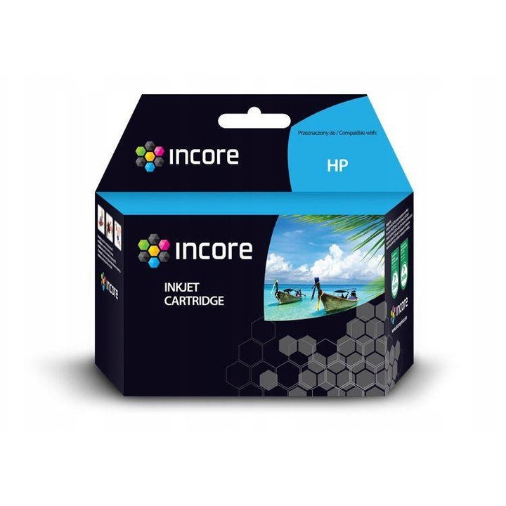 Мастило Incore HP 963XL черно 65мл 3200 страници регенерирано
