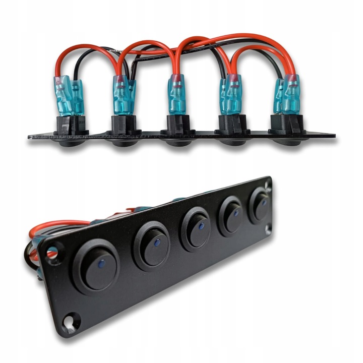 Контролен панел Interlook SDP05 черен 16,5x4см LED 5 превключвателя