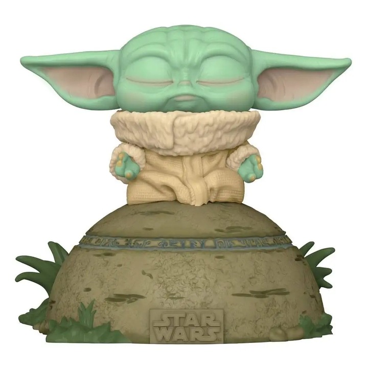 Funko Pop Star Wars The Mandalorian Holo lumineszcens figura 9x7x10cm