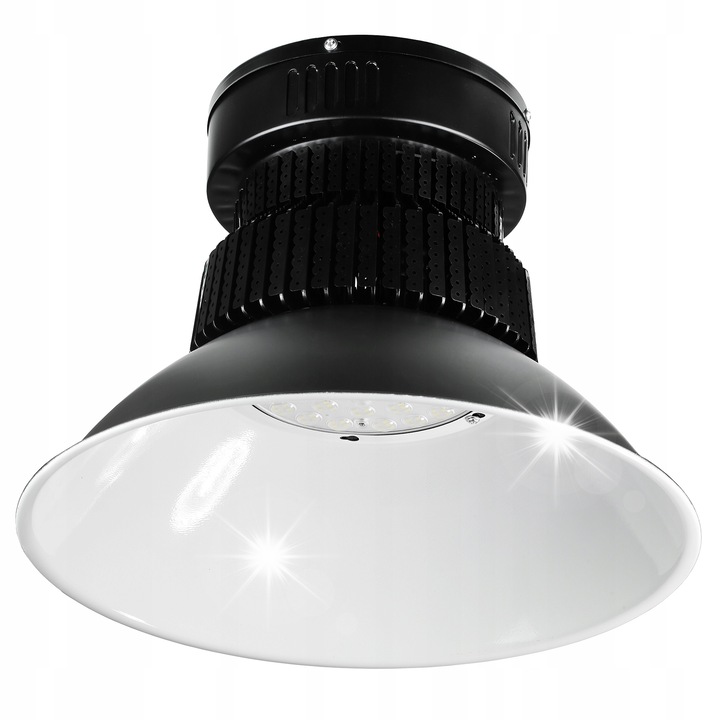 Индустриална LED лампа Interlook YM-HB150W неутрално бяла 40x33см