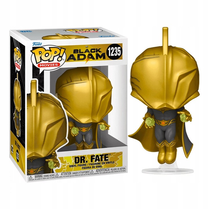 Funko Pop Dr. Fate Black Adam vinil figura 10cm