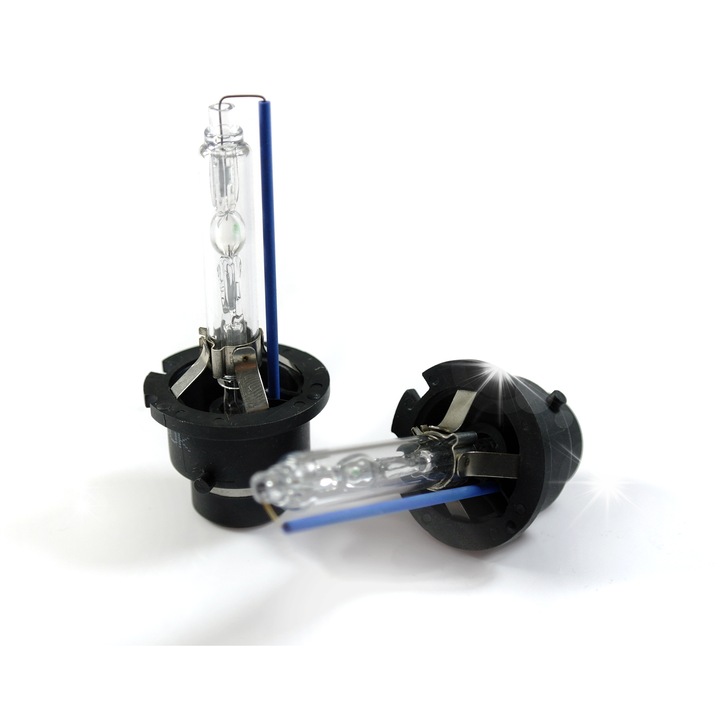 Bec xenon Interlook D2SM set 2 buc 35W alb 4300K-12000K