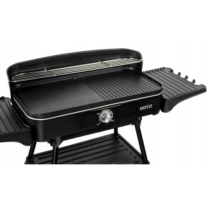 Grill electric Gotie GGE-2200 2200W 50x25cm negru