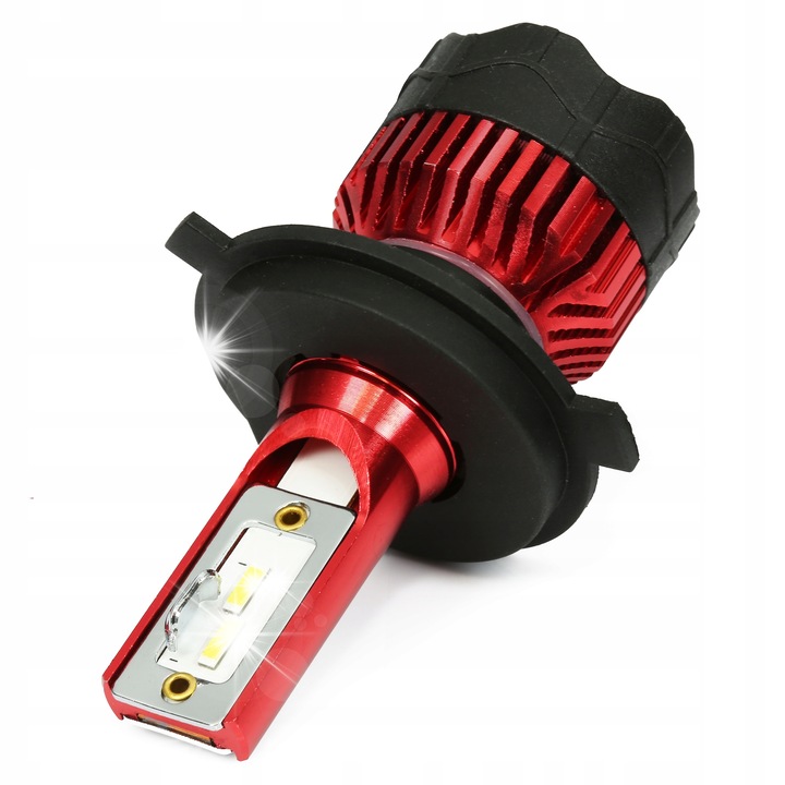 Becuri LED H4 Interlook GT K5, 16000 lm, студено бяло, 12V-24V, комплект 2 бр