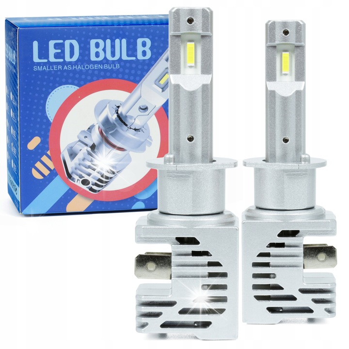 Комплект 2 LED крушки H1 Interlook M4 50W 6500K 12Vх24V