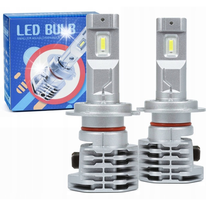 Комплект 2 LED крушки H11 Interlook M4 50W 6500K 12Vx24V