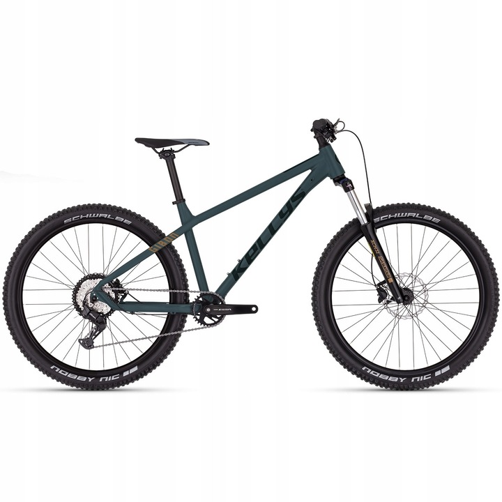 Планински велосипед Kellys Gibon 05, 29", зелен, алуминиева рамка, 10 скорости