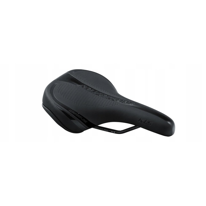 Седалка за велосипед Kellys Comfortline черна 277x162mm 389g