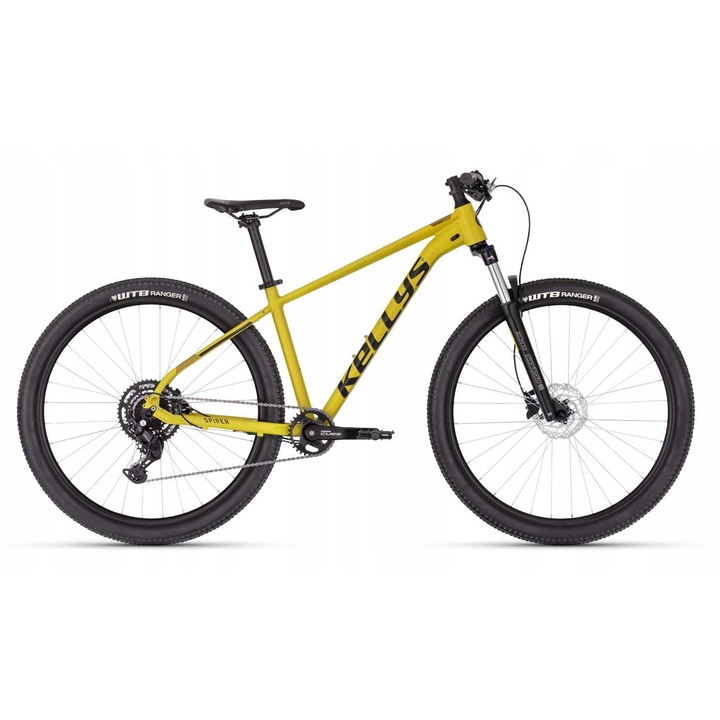 Планински велосипед Kellys Spider X70, жълт, 27.5", S, 9 скорости, хидравлични дискови спирачки
