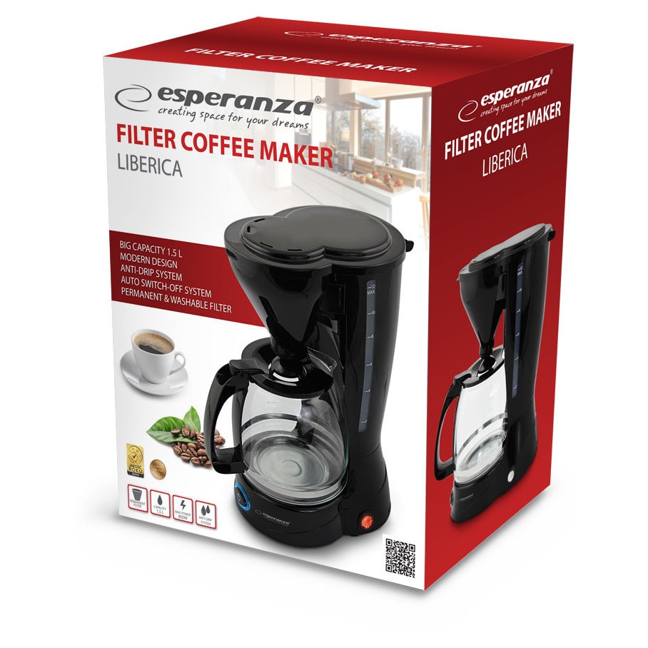 Cafetiere Esperanza, model Liberica, 1.5L