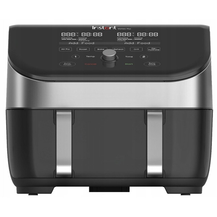 Friteuza cu aer Instant Pot VersaZone, 8.5l, 1700W, negru