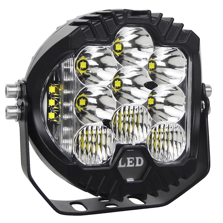LED работна лампа Interlook 9", 50W, студено бяла, 19.3x20.1x8 cm