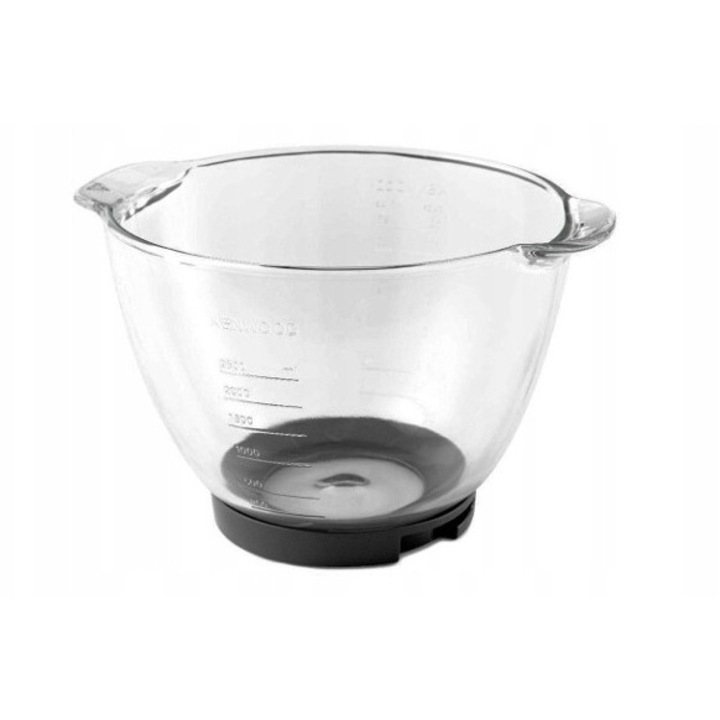 Стъклена купа Kenwood AT550 4.6л прозрачна 27.5x23.5x16.5см за кухненски робот Chef