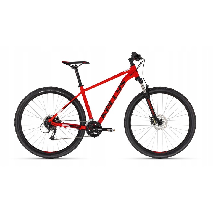 Велосипед MTB Kellys Spider 50, 27,5" колела, червен, алуминиева рамка M