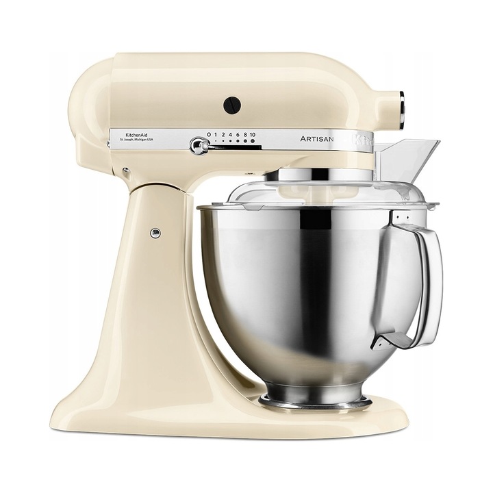 Планетарен миксер KitchenAid Artisan крем 4,8L 36x22x34cm
