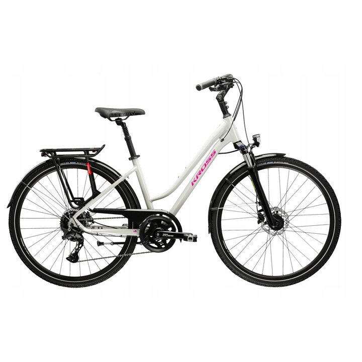 Трекинг велосипед Kross Trans 5.0, сив, 17"