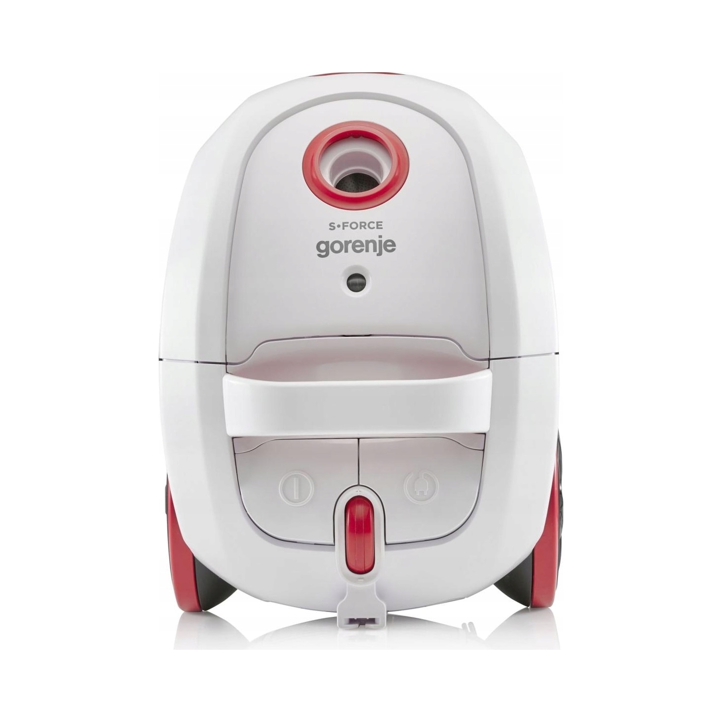 Aspirator cu sac, aspirator sac Gorenje VCE21SFWR, 850W, filtru HEPA, 10 saci inclusi, alb, 8 m