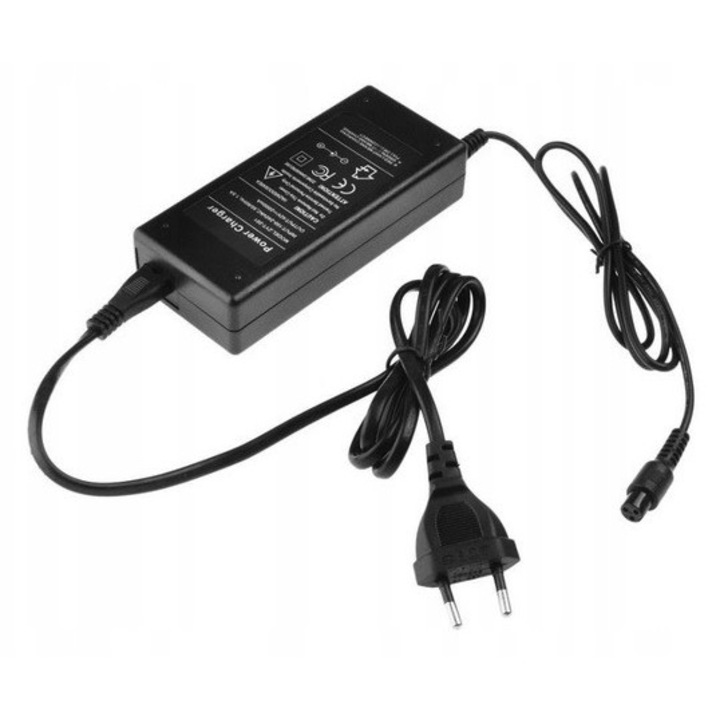 Кабел за зареждане на ховърборд Manta 42V 0.2A LED 115x52x31mm
