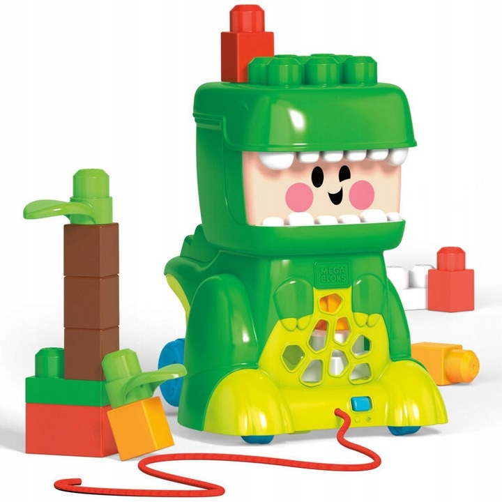 Конструктор Mega Bloks Динозавър T-Rex звуци многоцветен 15 части