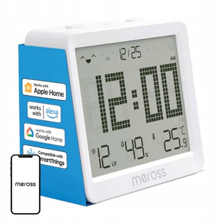 Senzor inteligent temperatura si umiditate Meross MS130-EU