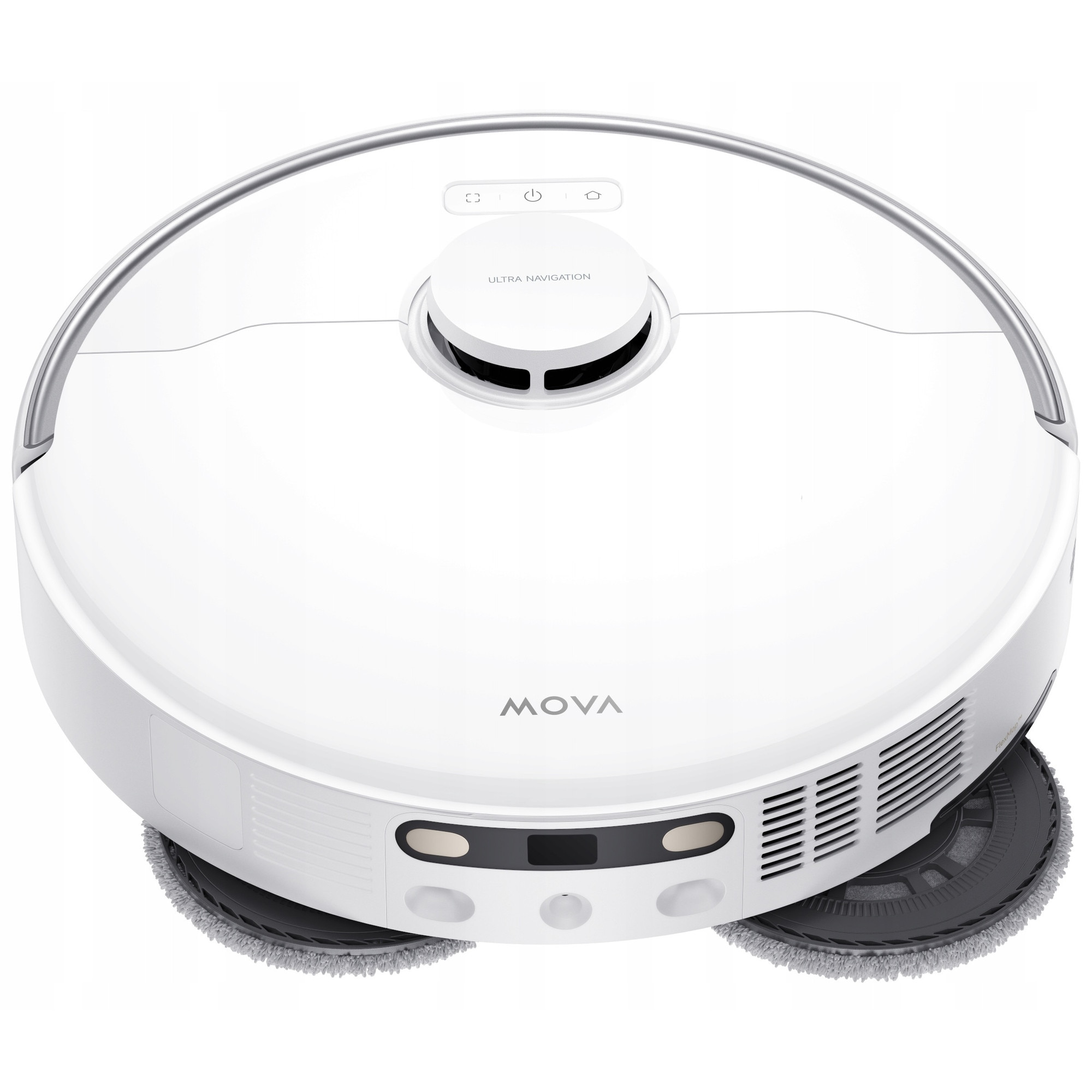 Robot aspirator-mop Mova P50 Ultra, 19000 Pa, alb, 35x35x9.8cm