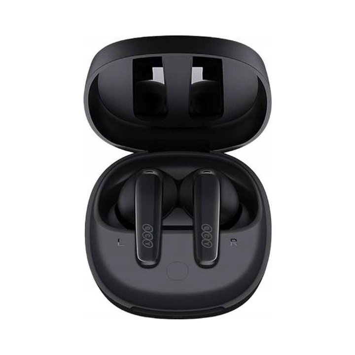 Casti wireless QCY T13X, ANC, negre, 23.6x17.5x33.7mm
