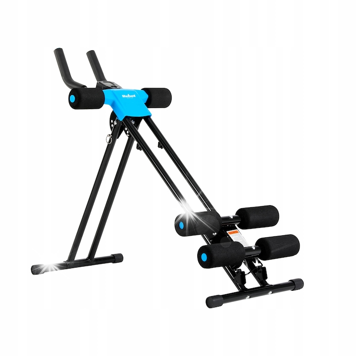 Aparat abdomen Rebel Active reglabil cu computer antrenament 93x43x82cm