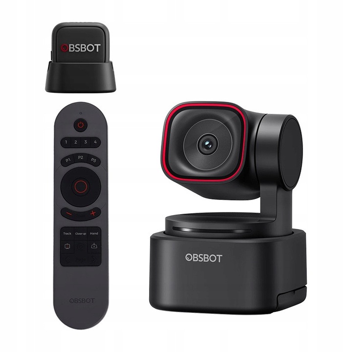 Camera web Obsbot Tiny 3 Lite 4K HDR AI microfon pilot
