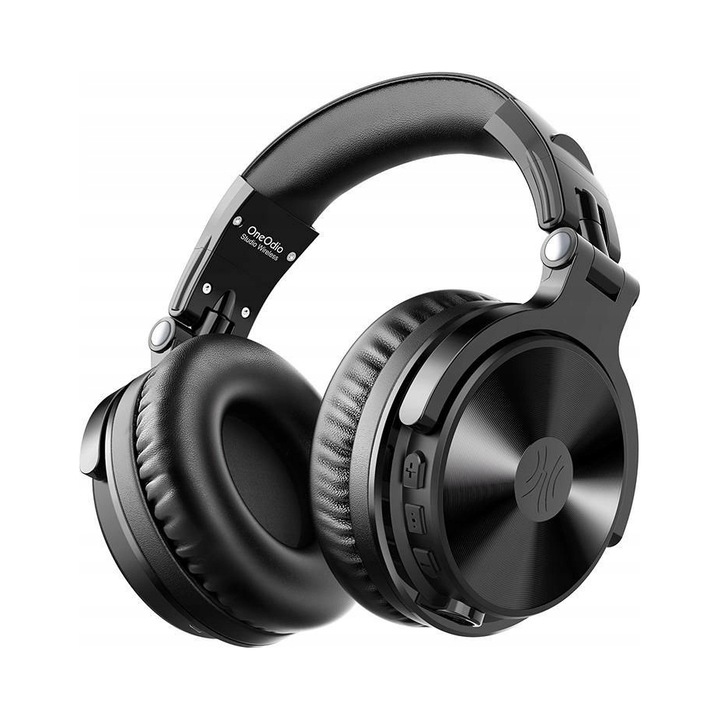 OneOdio Pro C vezeték nélküli fejhallgató, Bluetooth 5.2, fekete, 260g, 110h, 3.5mm