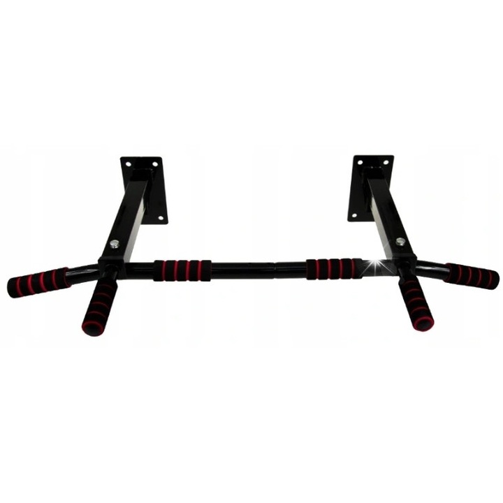 Bara de tractiuni Retoo 100x52cm negru cu portocaliu, otel, 350kg capacitate
