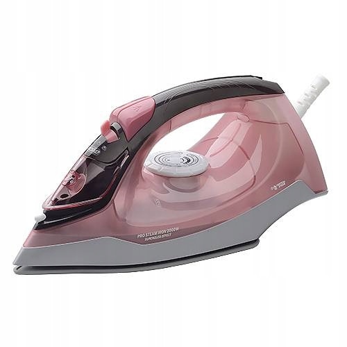 Fier de calcat Mesko 2600W ceramic alb roz gri 2600W
