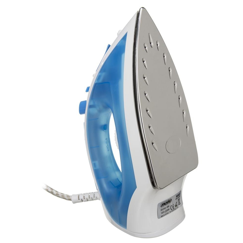 Fier de calcat cu aburi Mesko MS 5023, 2200W, alb-albastru, 26.5x10.7x12.5cm