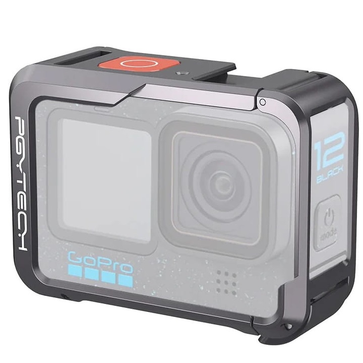 Алуминиев корпус PGYTECH за GoPro 12/11/10/9, защита, 81x60x34mm