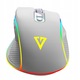 Mouse optica cu fir, Modecom Volcano Veles, alb, 8 butoane, 180x60x40mm