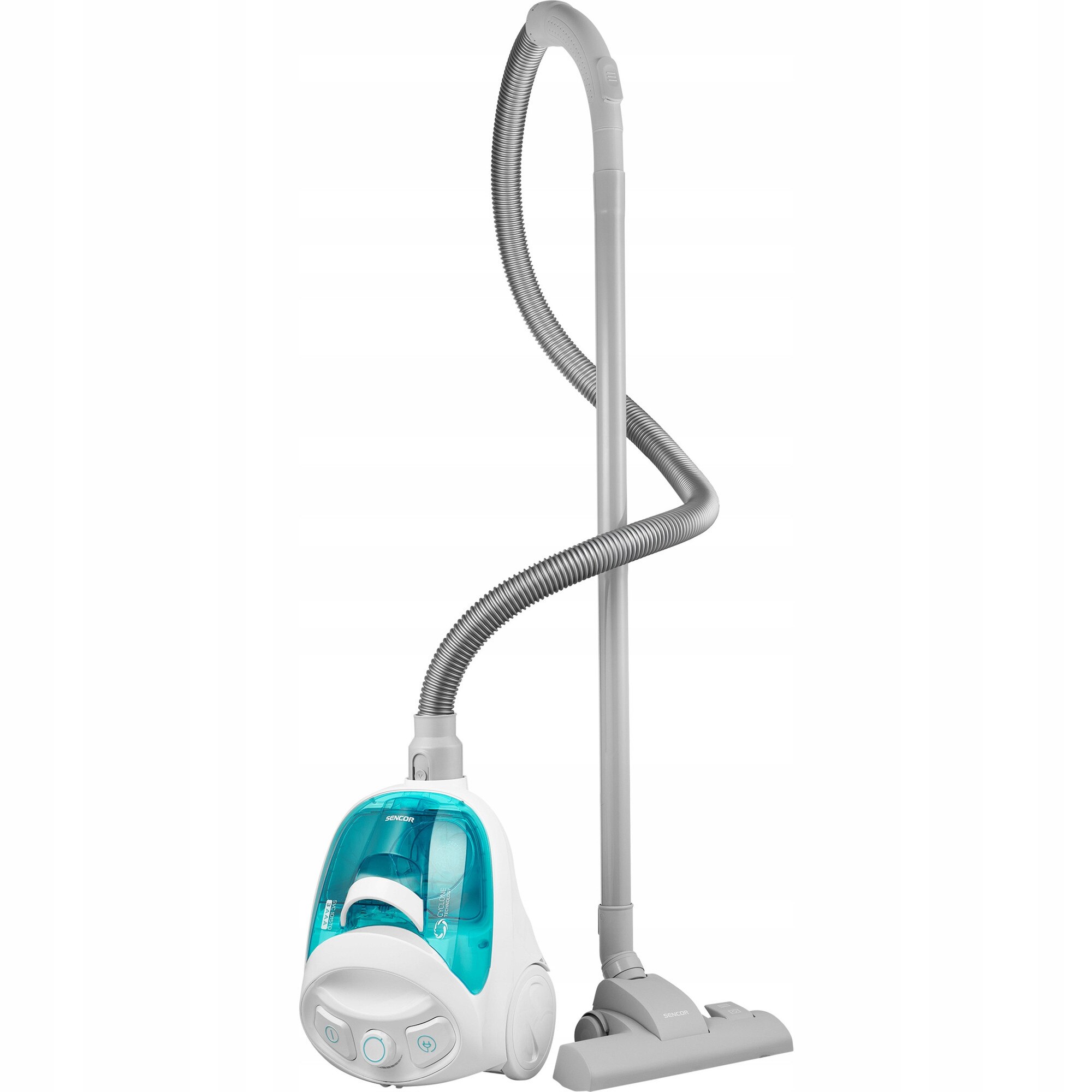 Aspirator fara sac Sencor SVC 1015TQ alb 800W 29.5x47.5cm